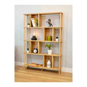 Imagine Corp biblioteca, Hanah Home, Peka-0045, 90x137x20 cm, PAL, Maro