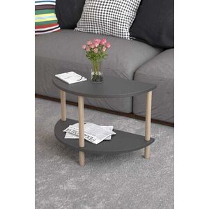 Imagine Masuta de cafea, Hanah Home, Peka-0007, 60x42x30 cm, PAL, Antracit