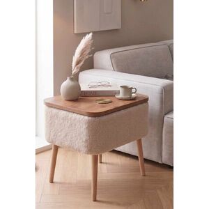 Imagine Masuta, Hanah Home, Pkpuf02S, 60x65x30 cm, PAL, Bej
