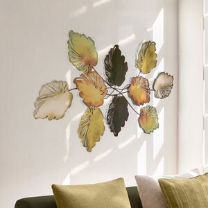Imagine Decoratiune de perete, Casado-5, Metal, Dimensiuni: 117 x 2 x 57 cm, Multicolor