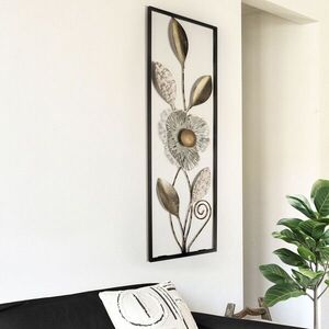 Imagine Decoratiune de perete, Amanecer-3, Metal, Grosime: 0, 6 mm, Multicolor