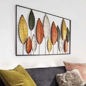 Imagine Decoratiune de perete, Bilgen -4, Metal, Grosime: 0, 6 mm, Multicolor