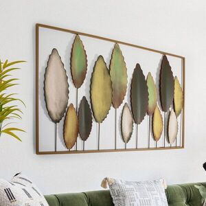 Imagine Decoratiune de perete, Bilgen -7, Metal, Grosime: 0, 6 mm, Multicolor