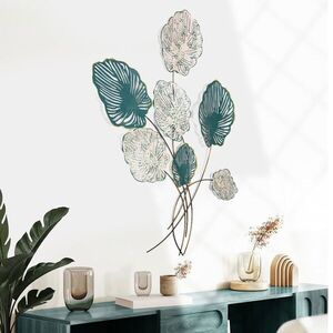 Imagine Decoratiune de perete, Nino, Metal, Dimensiuni: 75 x 2 x 110 cm, Multicolor