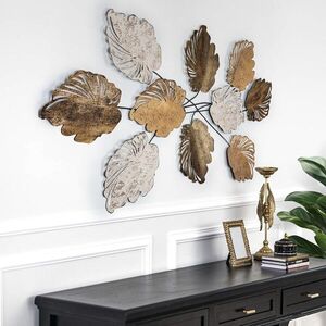 Imagine Decoratiune de perete, Casado, Metal, Dimensiuni: 117 x 2 x 57 cm, Multicolor