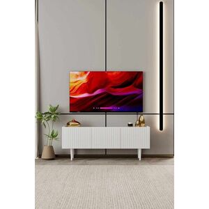 Imagine Comoda TV, Hanah Home, Capella 120, 120x50x29 cm, MDF, Alb