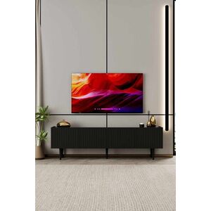 Imagine Comoda TV, Hanah Home, Capella 160, 160x50x29 cm, MDF, Negru