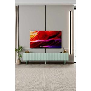 Imagine Comoda TV, Hanah Home, Capella 200, 200x50x29 cm, MDF, Verde menta