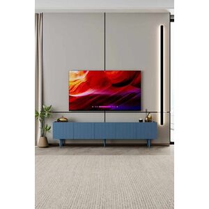 Imagine Comoda TV, Hanah Home, Capella 200, 200x50x29 cm, MDF, Albastru