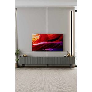 Imagine Comoda TV, Hanah Home, Capella 240, 240x50x29 cm, MDF, Gri