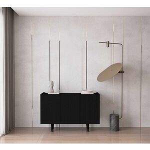 Imagine Consola, Hanah Home, Capella 120, 120x60x40 cm, MDF, Negru