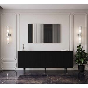 Imagine Consola, Hanah Home, Capella 200, 200x60x40 cm, MDF, Negru