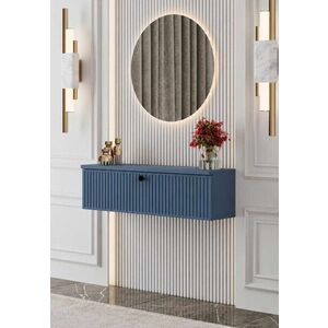 Imagine Bufet, Hanah Home, Mimosa 90, 90x26x22 cm, MDF, Albastru