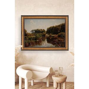 Imagine Tablou decorativ, ATCRCVCNVSMDL62, ȚESĂTURĂ DIN POLIESTIREN/PÂNZĂ POLIESTER, 50 x 70 cm, Multicolor