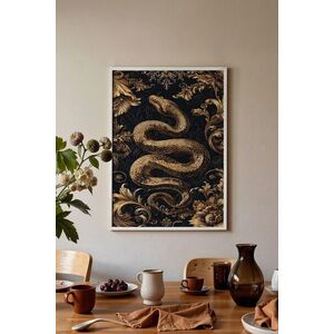 Imagine Tablou decorativ, 115249, Lemn masiv, Sticla PVC, Multicolor