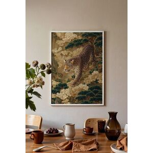 Imagine Tablou decorativ, 115251, Lemn masiv, Sticla PVC, Multicolor