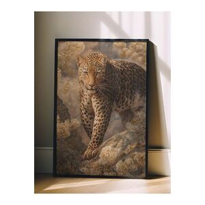 Imagine Tablou decorativ, 115254, Lemn masiv, Sticla PVC, Multicolor