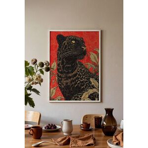 Imagine Tablou decorativ, 115265, Lemn masiv, Sticla PVC, Multicolor