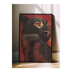 Imagine Tablou decorativ, 115267, Lemn masiv, Sticla PVC, Multicolor