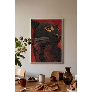 Imagine Tablou decorativ, 115267, Lemn masiv, Sticla PVC, Multicolor
