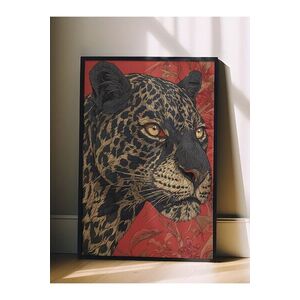 Imagine Tablou decorativ, 115268, Lemn masiv, Sticla PVC, Multicolor