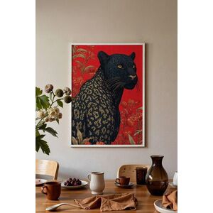 Imagine Tablou decorativ, 115269, Lemn masiv, Sticla PVC, Multicolor