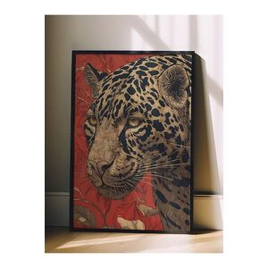 Imagine Tablou decorativ, 115273, Lemn masiv, Sticla PVC, Multicolor