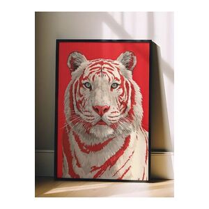Imagine Tablou decorativ, 115275, Lemn masiv, Sticla PVC, Multicolor