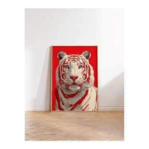 Imagine Tablou decorativ, 115275, Lemn masiv, Sticla PVC, Multicolor