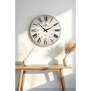 Imagine Ceas de perete, Huhuas00026, MDF, Dimensiune: 50 x 50 cm (1 bucată), Multicolor