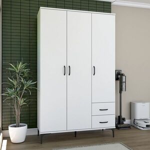 Imagine Dulap de baie, Hanah Home, KC105, 120x198.6x45 cm, PAL melaminat, Alb