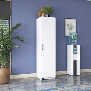 Imagine Dulap multifunctional, Hanah Home, JE104, 45x180x42 cm, PAL melaminat, Alb