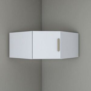 Imagine Dulap de perete, Hanah Home, BA168, 91x45x57.5 cm, PAL melaminat, Alb