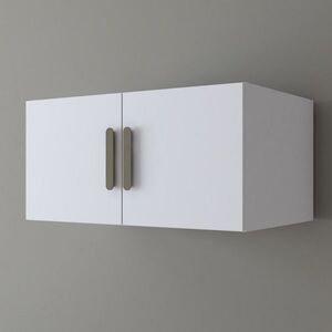 Imagine Dulap de perete, Hanah Home, BA166, 90x45x57.5 cm, PAL melaminat, Alb