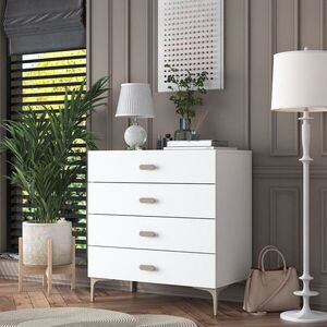 Imagine Dulap, Hanah Home, BE116, 85.6x90.7x45 cm, PAL melaminat, Alb