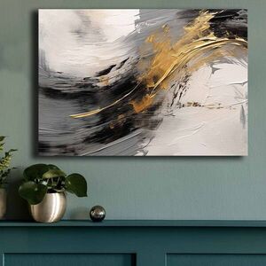 Imagine Tablou decorativ, 70100GSC-006, Canvas, Lemn, Multicolor
