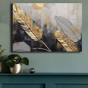 Imagine Tablou decorativ, 70100GSC-030, Canvas, Lemn, Multicolor