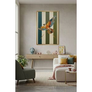 Imagine Tablou decorativ, Huhu3118, Canvas, Cadru din aluminiu (Grosime: 5 cm), Multicolor