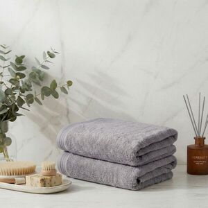 Imagine Set prosoape de baie, L'essentiel Maison, Unceasing, Bumbac, Gri