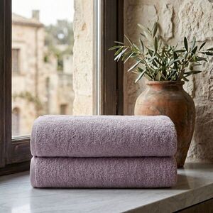 Imagine Set prosoape de baie, L'essentiel Maison, Slick, Bumbac, Gri