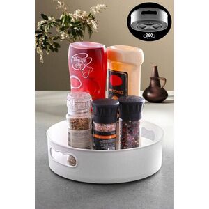 Imagine Tava pentru servire, Hermia, 964FRM3803, Dimensiune: 22 x 7 cm, Alb