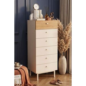 Imagine Dulap, Hanah Home, Luke, 47.9x113.2x36.8 cm, PAL, Nisip / Stejar