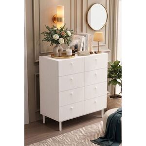Imagine Dulap, Hanah Home, Luke, 89.4x93.1x41.8 cm, PAL, Alb