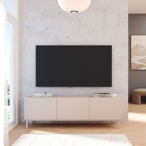 Imagine Comoda TV, Hanah Home, Coast, 150x47.3x36.8 cm, PAL, Nisip
