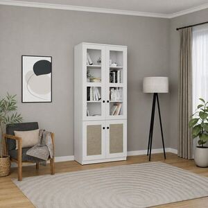 Imagine Dulap multifunctional, Hanah Home, Lisa 1600-202, 80x190x37 cm, PAL, Alb