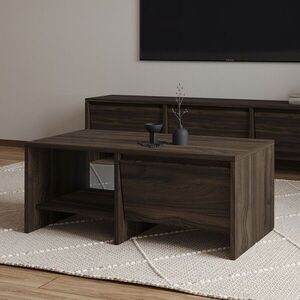 Imagine Masuta de cafea, Hanah Home, Laris, 90x35x45 cm, PAL, Maro