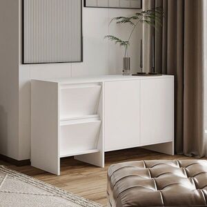 Imagine Consola, Hanah Home, Laris 130, 130x81.8x44 cm, PAL, Alb