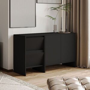 Imagine Consola, Hanah Home, Laris 130, 130x81.8x44 cm, PAL, Negru