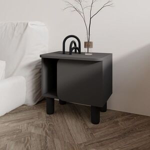 Imagine Noptiera, Hanah Home, River, 50x48.6x30 cm, PAL, Antracit