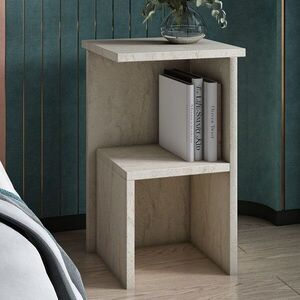 Imagine Noptiera, Hanah Home, Roisin, 29.6x50x29.6 cm, PAL, Travertin